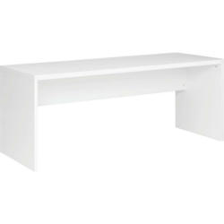 Schreibtisch 180/69/75 cm in Weiß Hochglanz