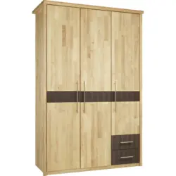 Drehtürenschrank in Braun, Erlefarben