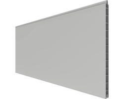 Einzelprofil GroJa PVC BasicLine 180 x 30 x 1,9 cm silbergrau