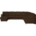 XXXLutz Lauterach - Ihr M&ouml;belhaus bei Bregenz Wohnlandschaft in Echtleder Kastanienfarben