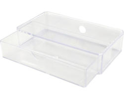 Minischub-Organizer Fackelmann PS 86893 18x5x10cm klar