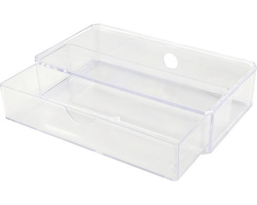 Minischub-Organizer Fackelmann PS 86893 18x5x10cm klar