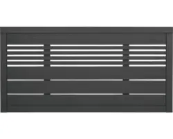 Sichtschutz Zaun Lovis 180 x 90 cm anthrazit