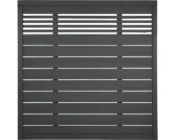 Sichtschutz Zaun Lovis 180 x 180 cm anthrazit