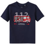Ernsting's family Jungen T-Shirt mit Feuerwehr-Motiv - bis 08.05.2024