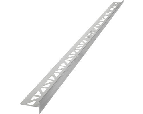Winkel-Abschlussprofil Dural Gefällekeil GKR 100-SF edelstahl 120 cm