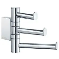 Handtuchhaken in Chromfarben