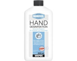 Hände Desinfektionsmittel Manusol 500 ml