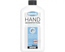 Hände Desinfektionsmittel Manusol 500 ml