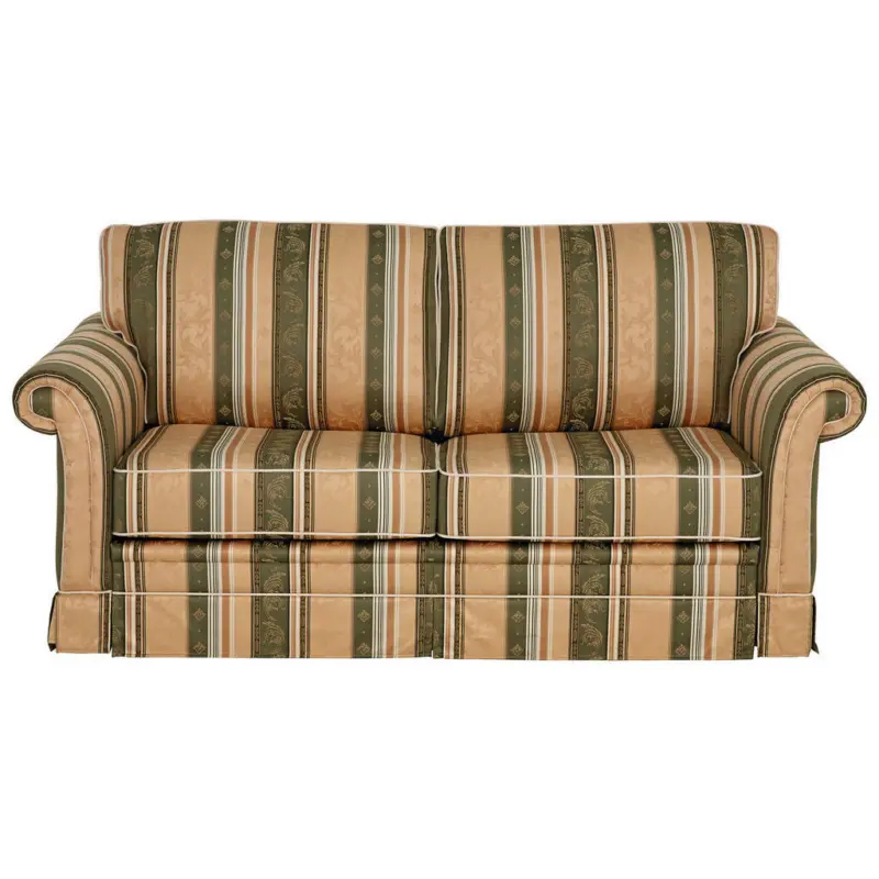 Sofa in Grün, Beige