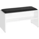 XXXLutz Lauterach - Ihr Möbelhaus bei Bregenz Hocker in Holzwerkstoff Weiß