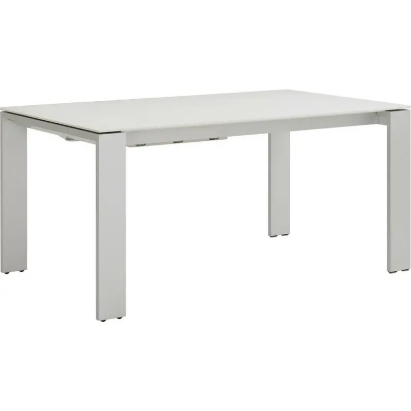 Esstisch in Metall, Glas, Holzwerkstoff 160/94/75 cm