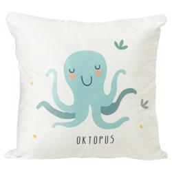 Kissen mit Octopus-Motiv