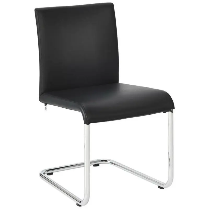 Schwingstuhl in Echtleder pigmentiert