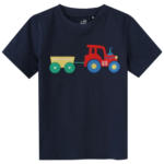 Ernsting's family Jungen T-Shirt mit Trecker-Applikation - bis 01.05.2024