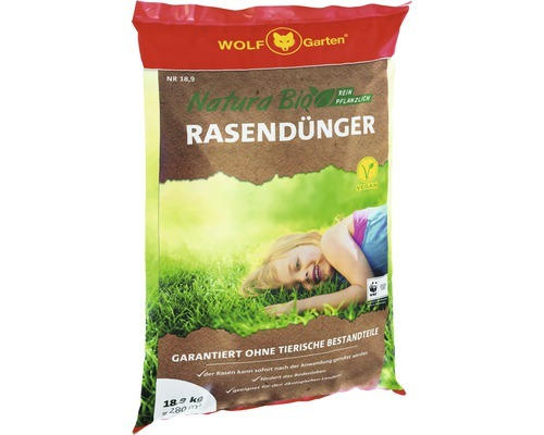 Rasendünger Wolf-Garten Natura Bio 18,9 kg