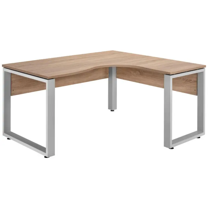 Eckschreibtisch 160/140/75 cm in Sonoma Eiche