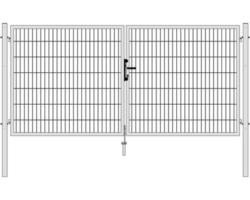 Tor ULI ZH 1,0 m x LW 3,025 m, RAL 9006 weiß aluminium