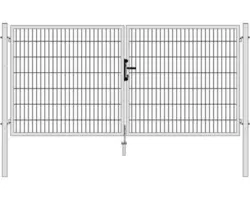 Tor ULI ZH 1,0 m x LW 3,025 m, RAL 9006 weiß aluminium