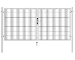 Tor ULI ZH 1,2 m x LW 3,025 m, RAL 9006 weiß aluminium