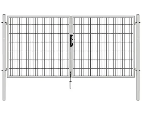 Tor ULI ZH 1,4 m x LW 3,025 m, RAL 9006 weiß aluminium