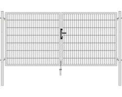 Tor ULI ZH 1,6 m x LW 3,025 m, RAL 9006 weiß aluminium