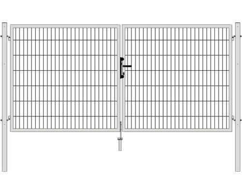 Tor ULI ZH 1,6 m x LW 3,025 m, RAL 9006 weiß aluminium