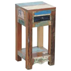 Beistelltisch in Holz 30/30/60 cm