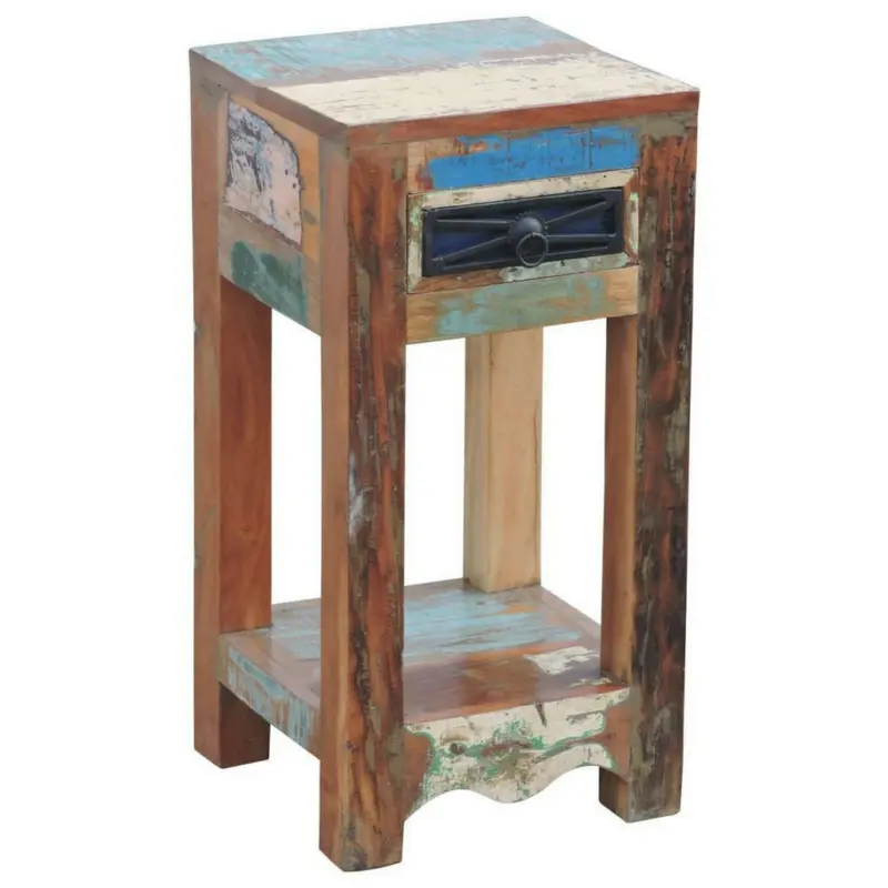 Beistelltisch in Holz 30/30/60 cm