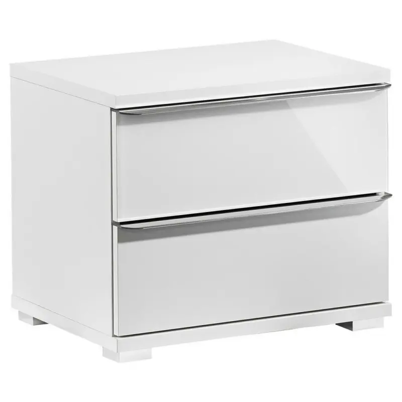 Nachtkästchen in Weiß