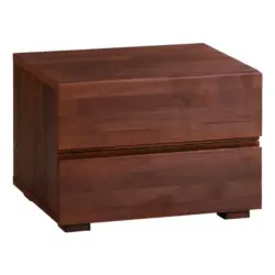 Nachtkästchen in massiv Buche