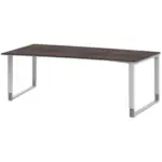 XXXLutz Lauterach - Ihr Möbelhaus bei Bregenz Schreibtisch 200/100/68-82 cm in Grau, Weiß, Alufarben