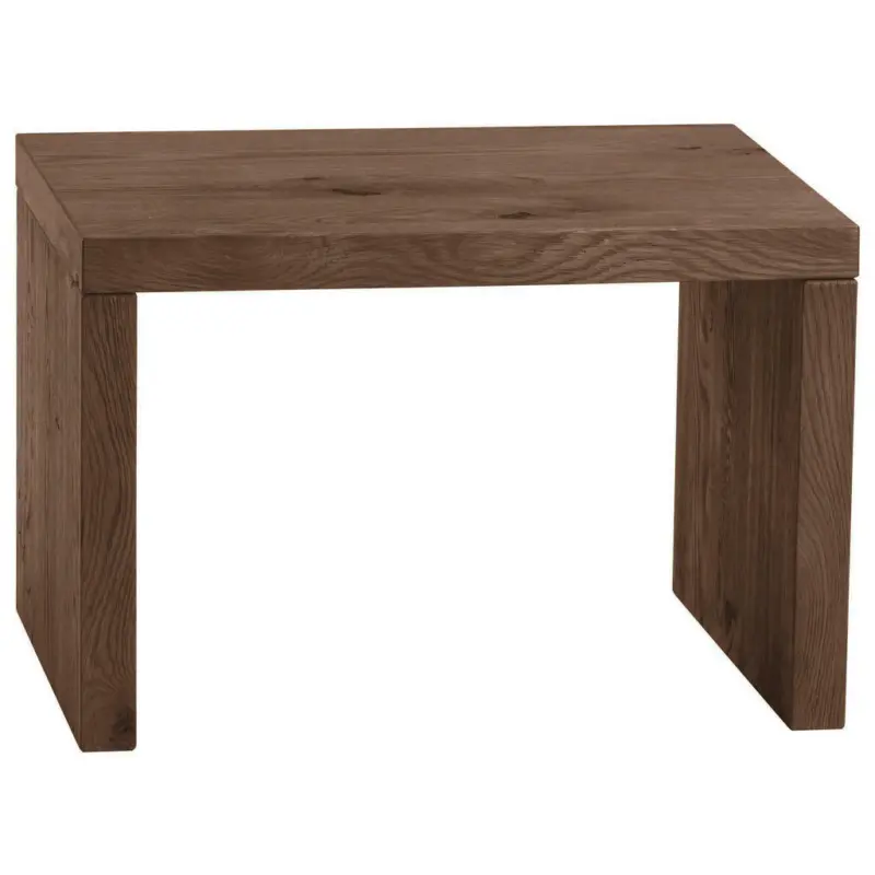 Nachtk&auml;stchen in massiv Wildeiche Dunkelbraun