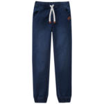 Ernsting's family Jungen Pull-On-Jeans mit Tunnelzug - bis 08.05.2024