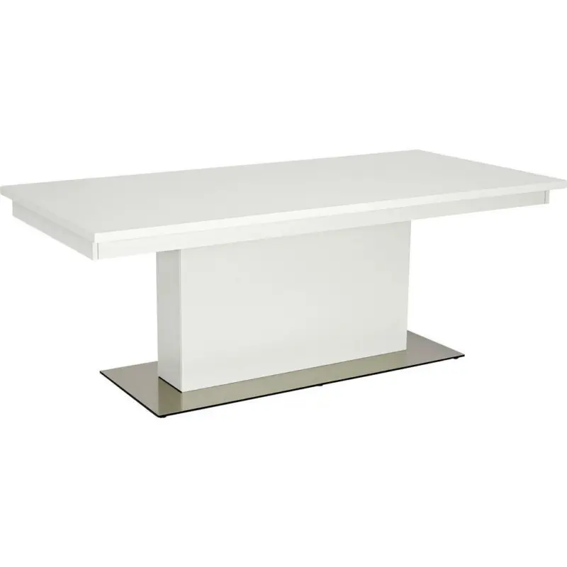 Esstisch in Metall, Holzwerkstoff 200-310/95/75 cm