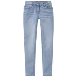 Mädchen Skinny-Jeans mit Used-Waschung