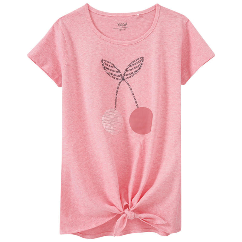 Mädchen T-Shirt mit Kirschen-Motiv