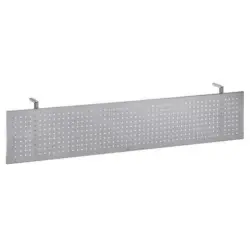 Sichtblende in Silberfarben