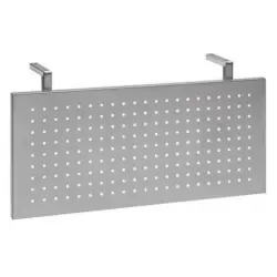 Sichtblende in Silberfarben