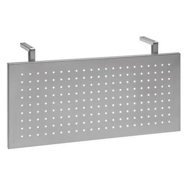 Sichtblende in Silberfarben