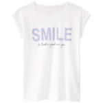Ernsting's family Mädchen T-Shirt mit Message-Print - bis 08.05.2024