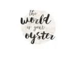 Hornbach Kunstdruck World is your Oyster I 50x70cm