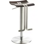 XXXLutz Lauterach - Ihr Möbelhaus bei Bregenz Barhocker in Holz, Metall Wengefarben, Edelstahlfarben