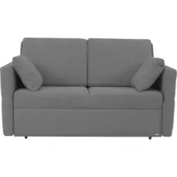 Schlafsofa in Chenille Grau