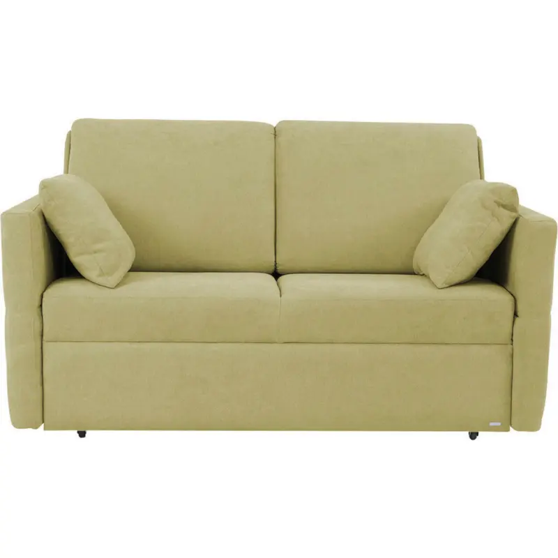Schlafsofa in Chenille Hellgrün