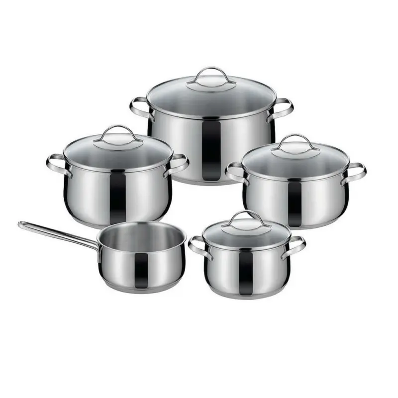 Kochtopfset Torrano 9-teilig