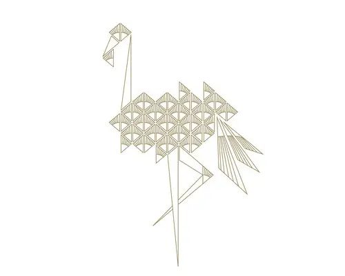 Kunstdruck Tail Feather 24x30 cm