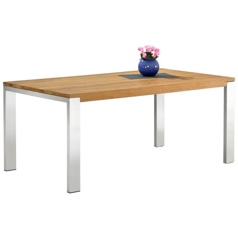 Esstisch in Holz, Metall 240/100/77 cm