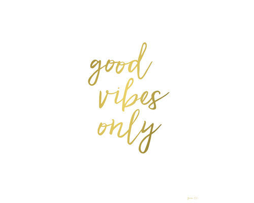 Kunstdruck Good vibes only 70x100 cm