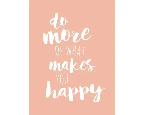 Kunstdruck Happy do More 30x40 cm